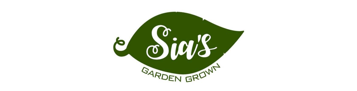 Sia's Garden Grown banner